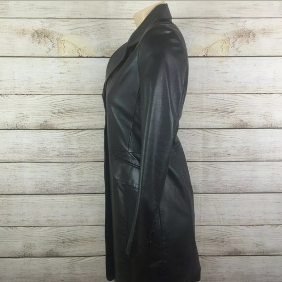 Mackage leather trench - Picture 4 of 10